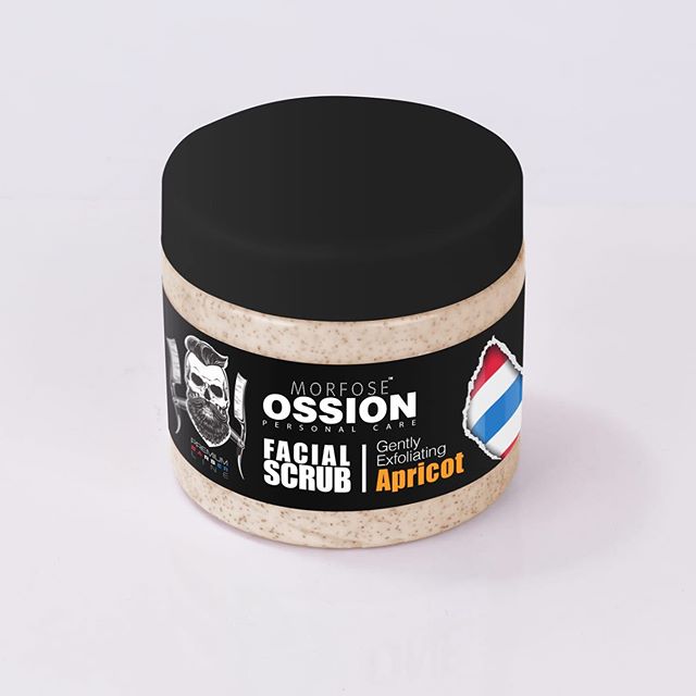 OSSION PROFESSIONAL APRICOT FACIAL SCRUB 13.52OZ OSS029