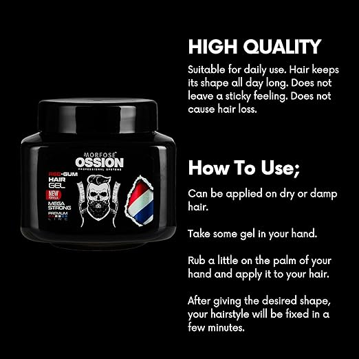 OSSION PROFESSIONAL GUMMY GEL 10.14OZ OSS032