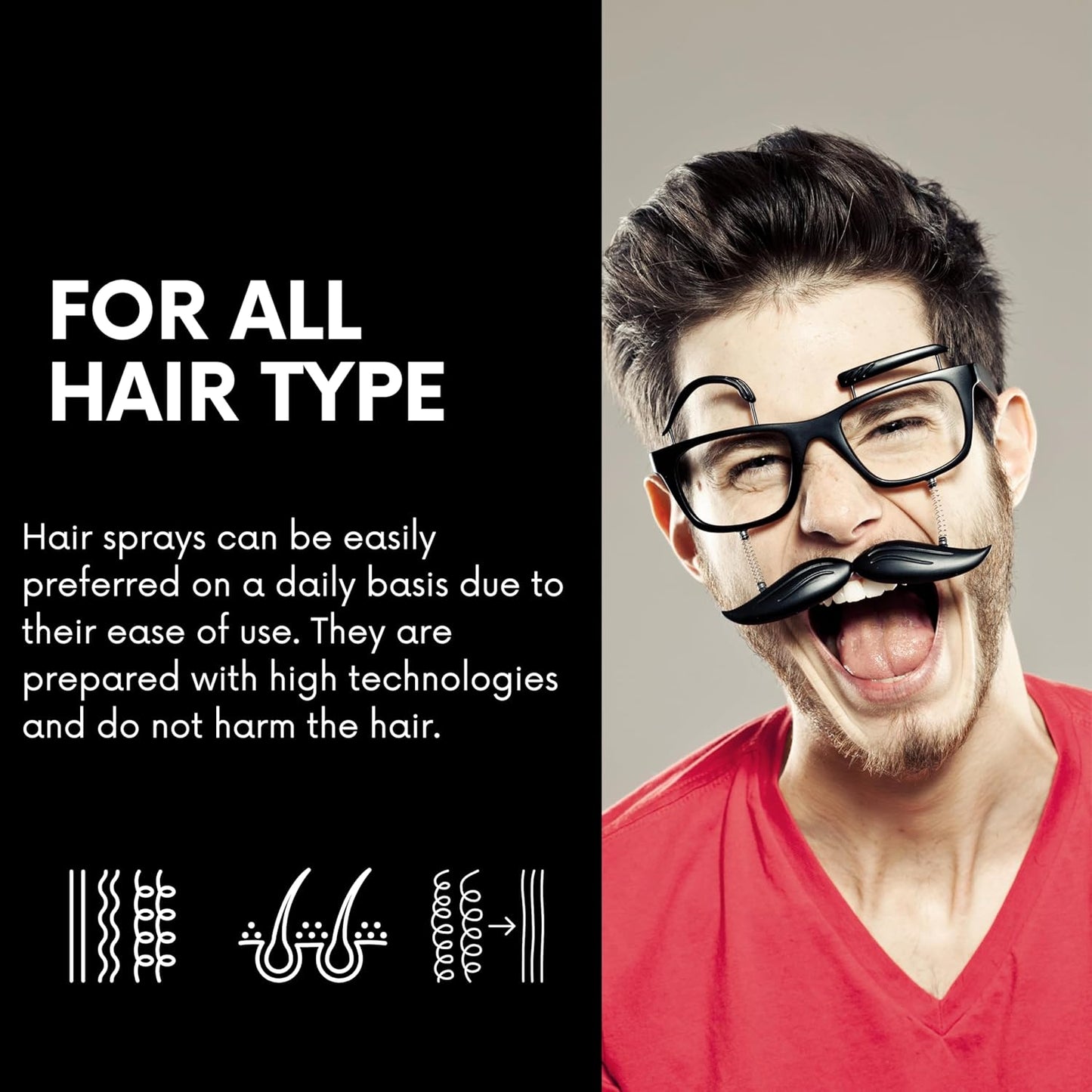 🛡️ OSSION Laca EXTRA STRONG HOLD (10.14oz) | Brillo, Fijación Máxima y Protección UV