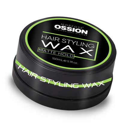 🥇 Ossion Matte Hold Hair Wax (5.1oz) | Acabado Mate, Fijación Fuerte Nivel 4 ¡Solo $5!