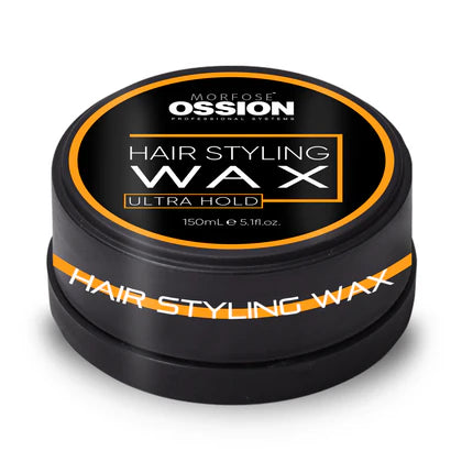 🥇 Ossion Ultra Hold Hair Wax (5.1oz) | Fijación Fuerte, Brillo y Cero Residuos ¡Solo $5!