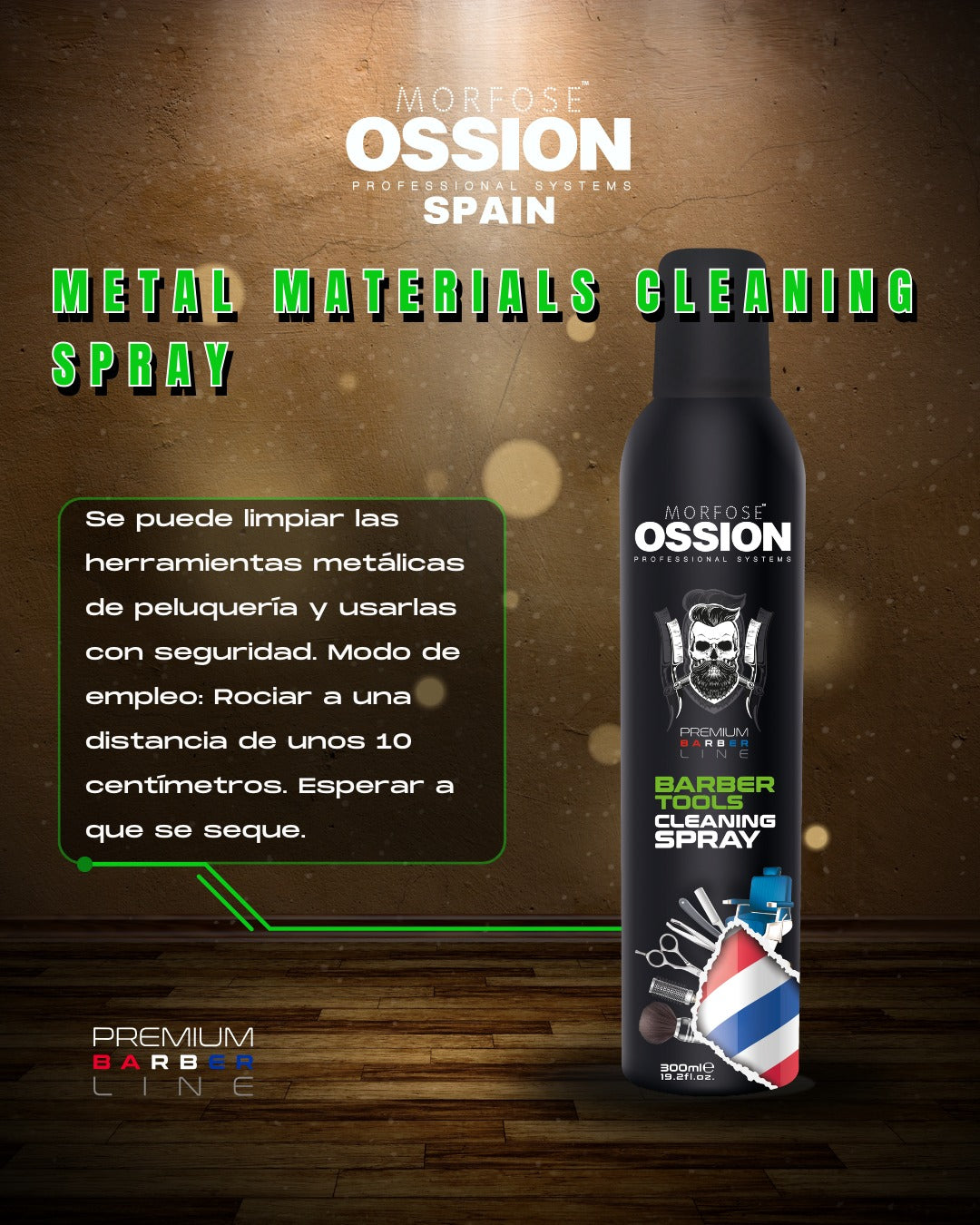 🚀 Ossion Multi-Purpose Cleaning Spray (19.2oz) | Secado Rápido, Aroma Fresco ¡A solo $5!