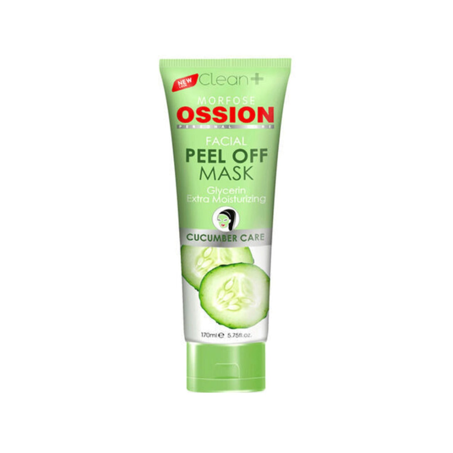 🥒 MORFOSE OSSION PROFESSIONAL PEEL OFF MASK DE PEPINILLO 5.75OZ (OSS047)