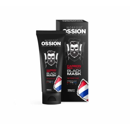 OSSION™ CARBON PEEL-OFF BLACK MASK 125ML: Mascarilla Detoxificante Anti-Puntos Negros (OSS062)