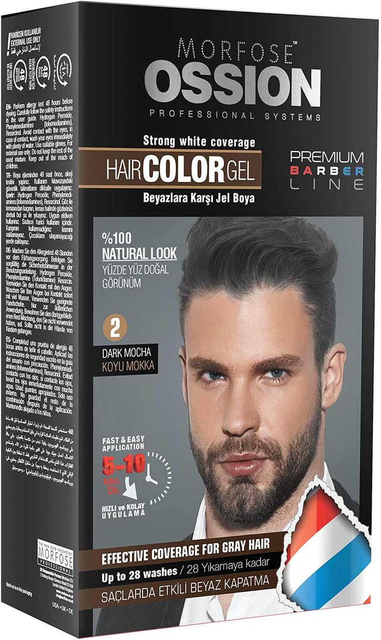 OSSION HAIR COLOR GEL – COLOR #2 DARK MOCHA (OSS065)
