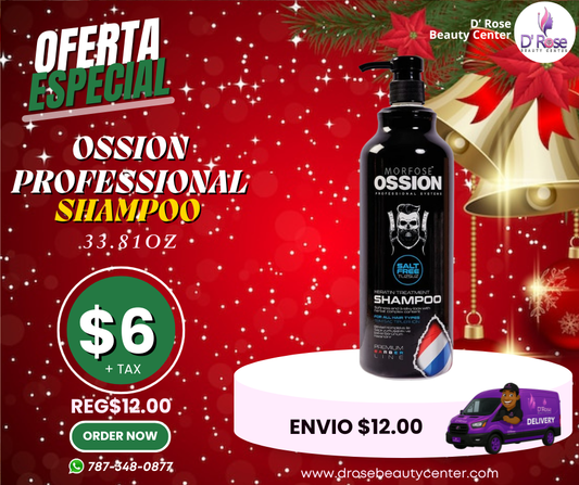 OSSION PROFESSIONAL KERATIN SHAMPOO SALT FREE 33.810OZ OSS069