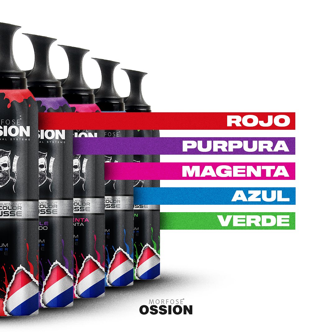 OSSION PROFESSIONAL HAIR COLOR MOUSSE COLOR YELLOW OSS075