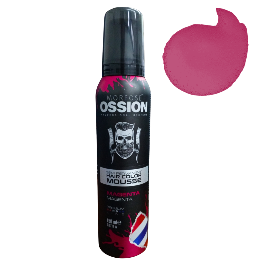 OSSION PROFESSIONAL HAIR COLOR MOUSSE COLOR MAGENTA OSS076