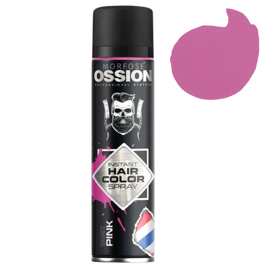 🌸 OSSION Hair Color Spray PINK (5.07oz) | Hot Pink para un Look Atrevido y Temporal