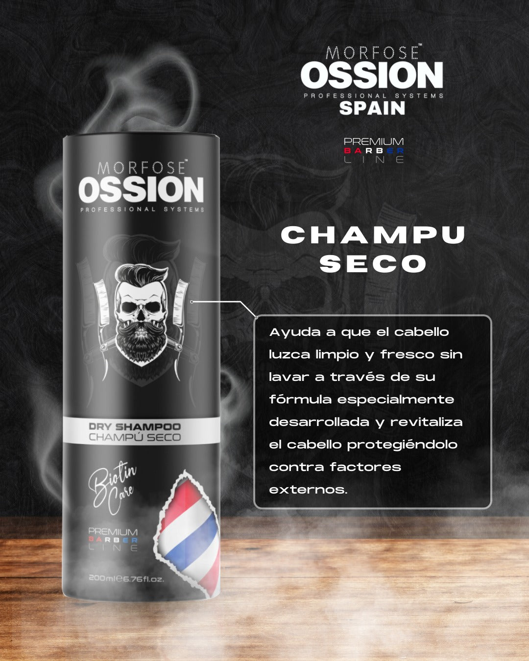 OSSION PROFESSIONAL DRY SHAMPOO 6.76OZ OSS085