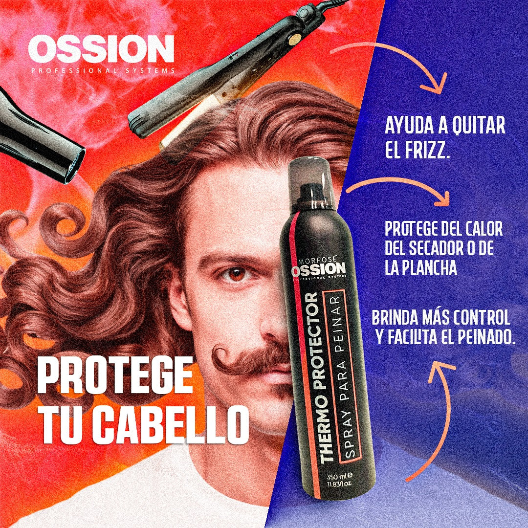 🔥 Escudo Térmico OSSION (11.83oz) | Anti-Rotura, Brillo Intenso ¡A solo $6!