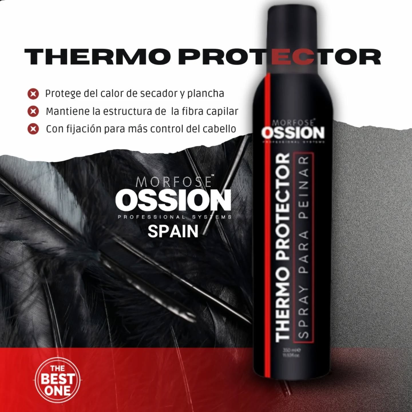 🔥 Escudo Térmico OSSION (11.83oz) | Anti-Rotura, Brillo Intenso ¡A solo $6!