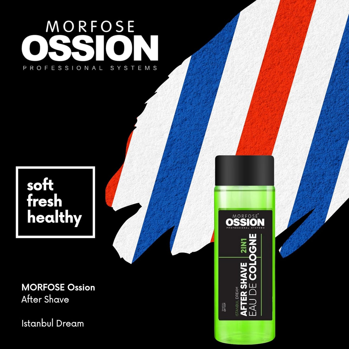 OSSION PROFESSIONAL AFTER SHAVE 2 IN 1 COLOGNE INSTANBUL DREAM 13.52OZ OSS095