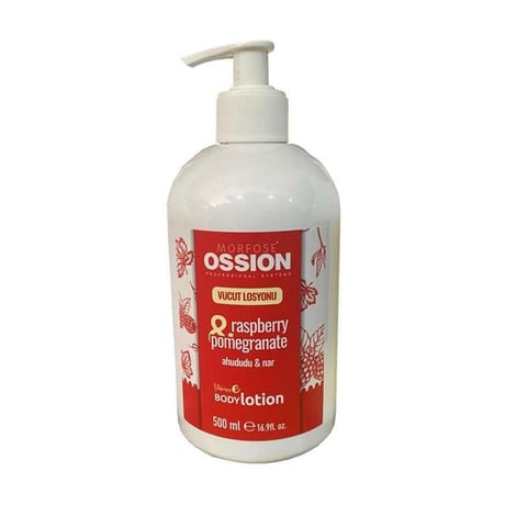 MORFOSE OSSION PROFESSIONAL BODY LOTION CREMA RASBERRY & POMEGRANATE 16.9OZ OSS096