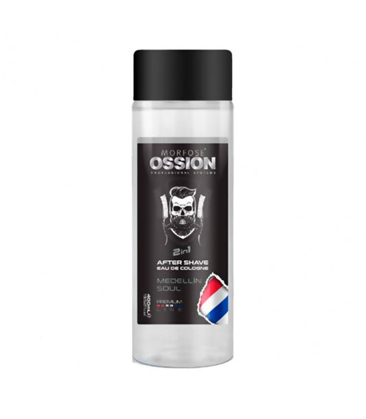 OSSION PROFESSIONAL AFTER SHAVE 2 IN 1 COLOGNE MEDELLIN SOUL 13.52OZ OSS096