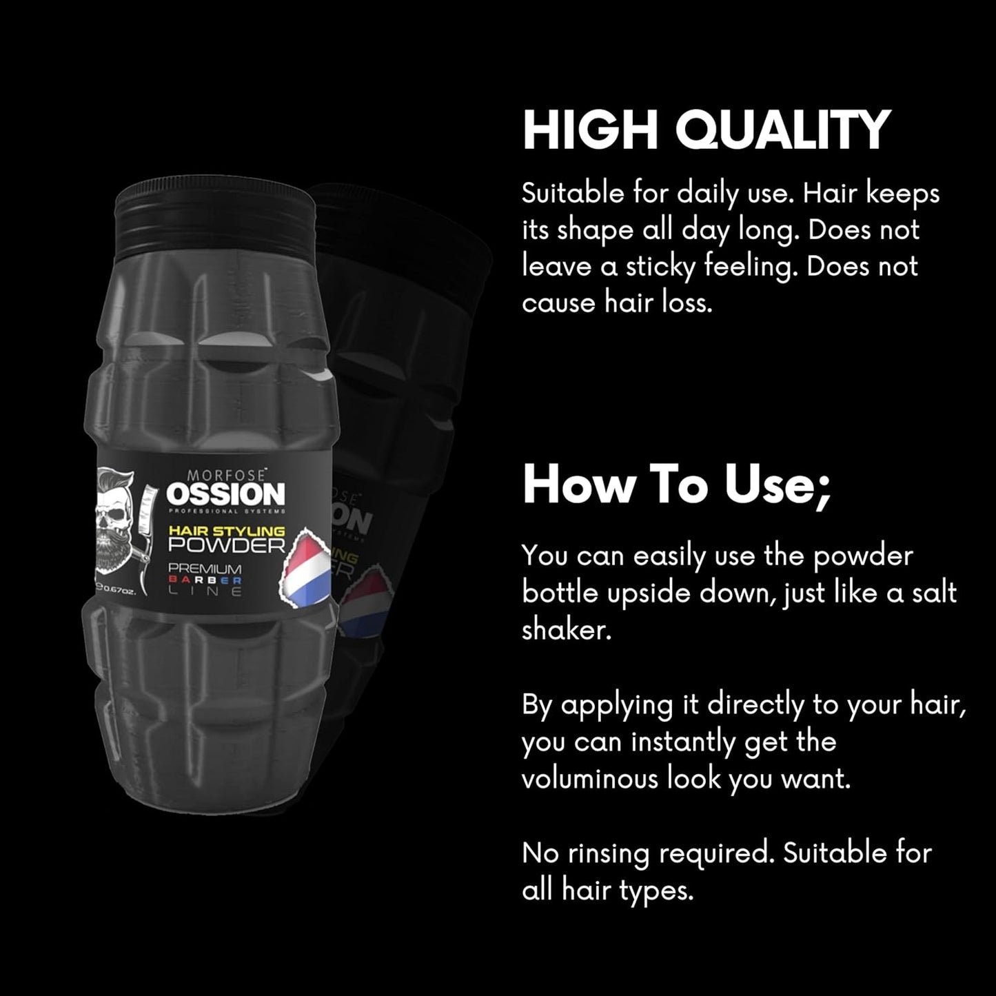 OSSION PROFESSIONAL STYLING DUST .71OZ OSS097