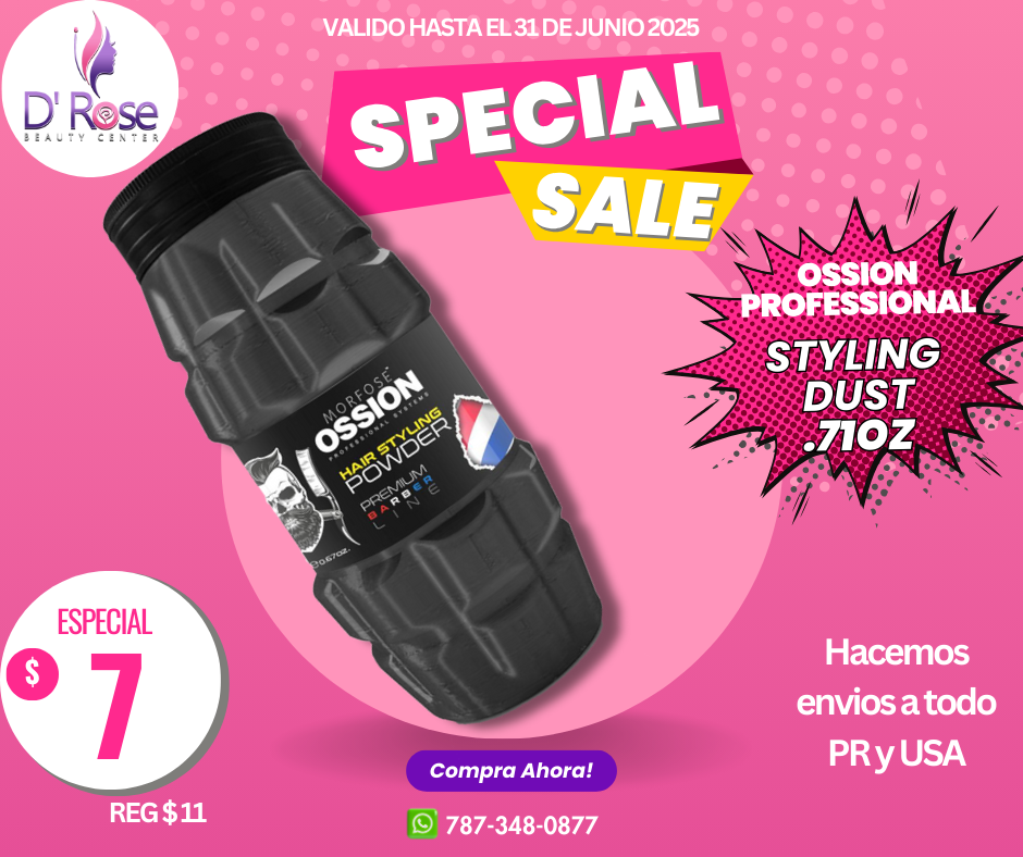 OSSION PROFESSIONAL STYLING DUST .71OZ OSS097