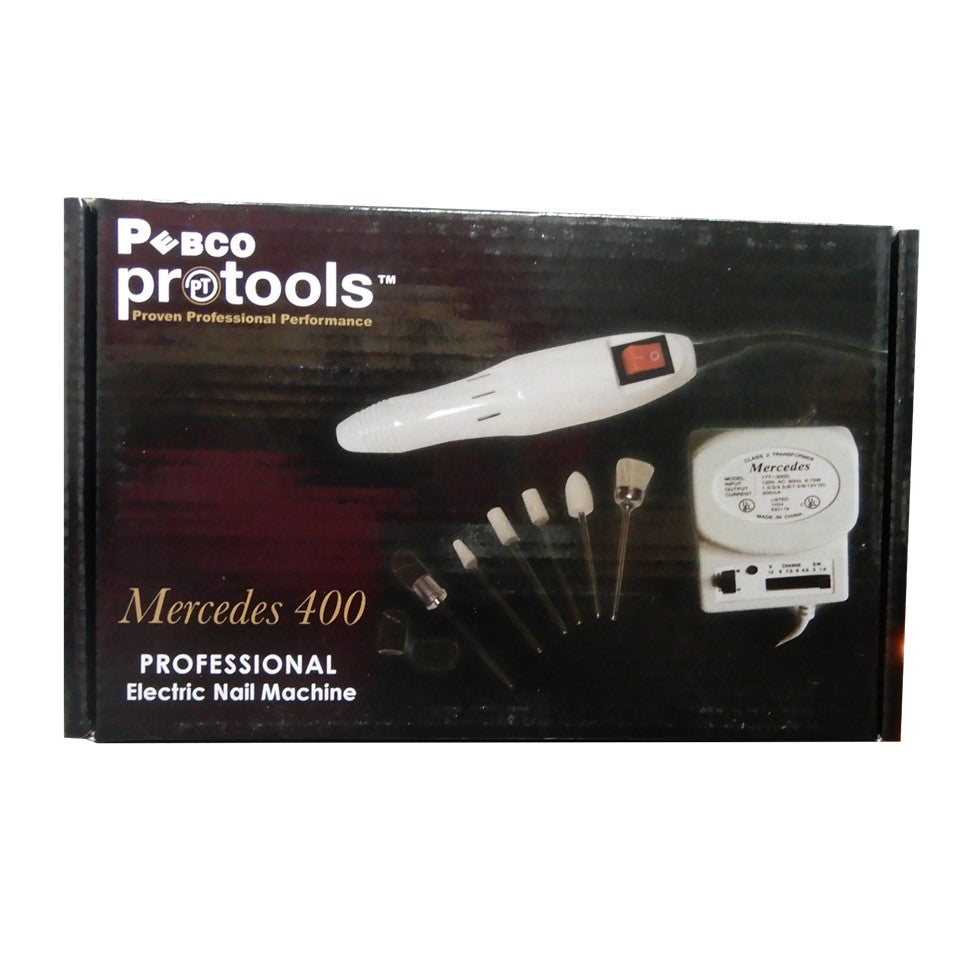 PEBCO ProTools Mercedes 400 PB400 – Máquina Eléctrica Profesional para Uñas