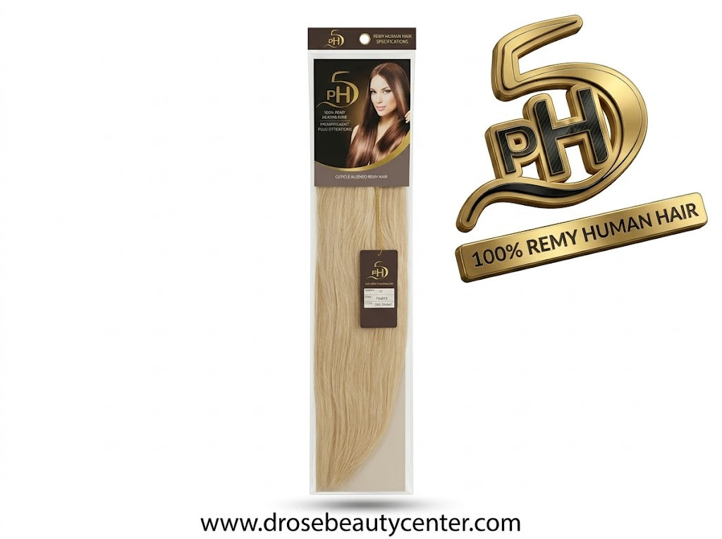 ✨ PH5 Silky Straight 18” Color #F24/613 – Extensiones Premium 100% Cabello Humano Remy ✨