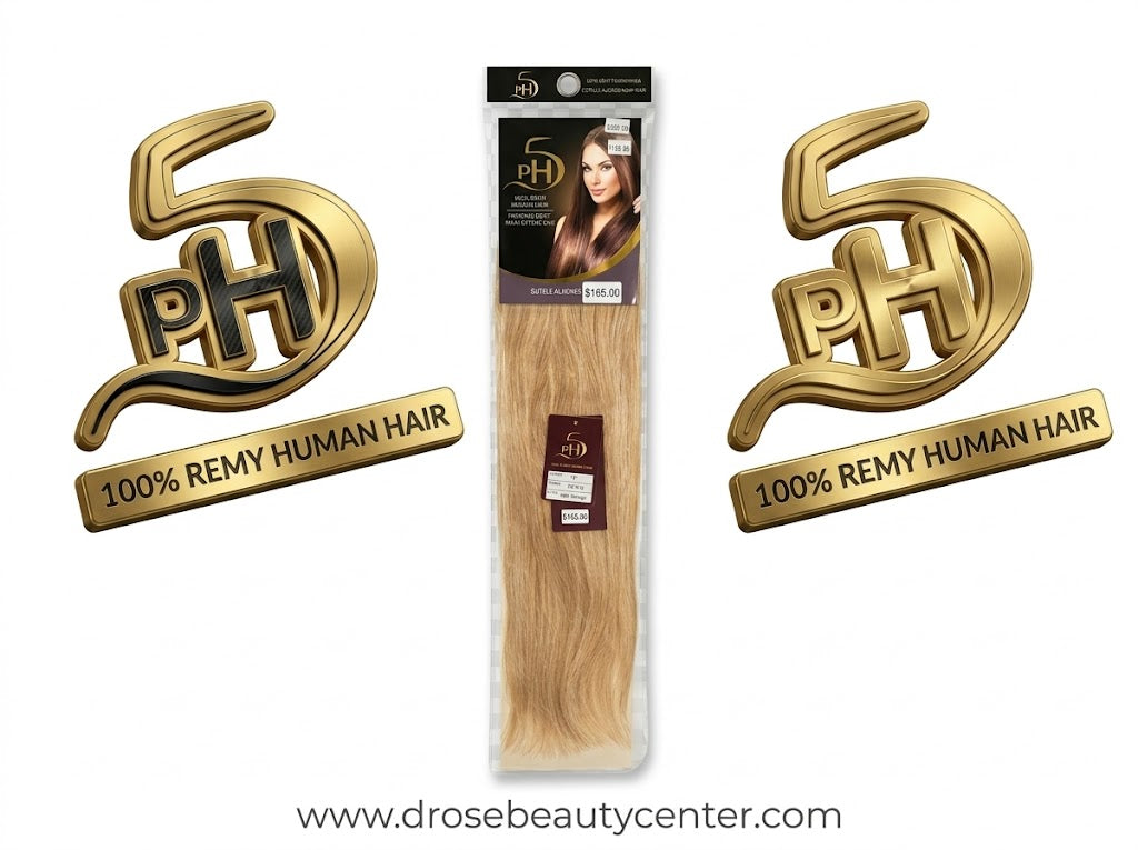 ✨ PH5 Silky Straight 18” Color #F27/613 – Extensiones Premium 100% Cabello Humano Remy ✨