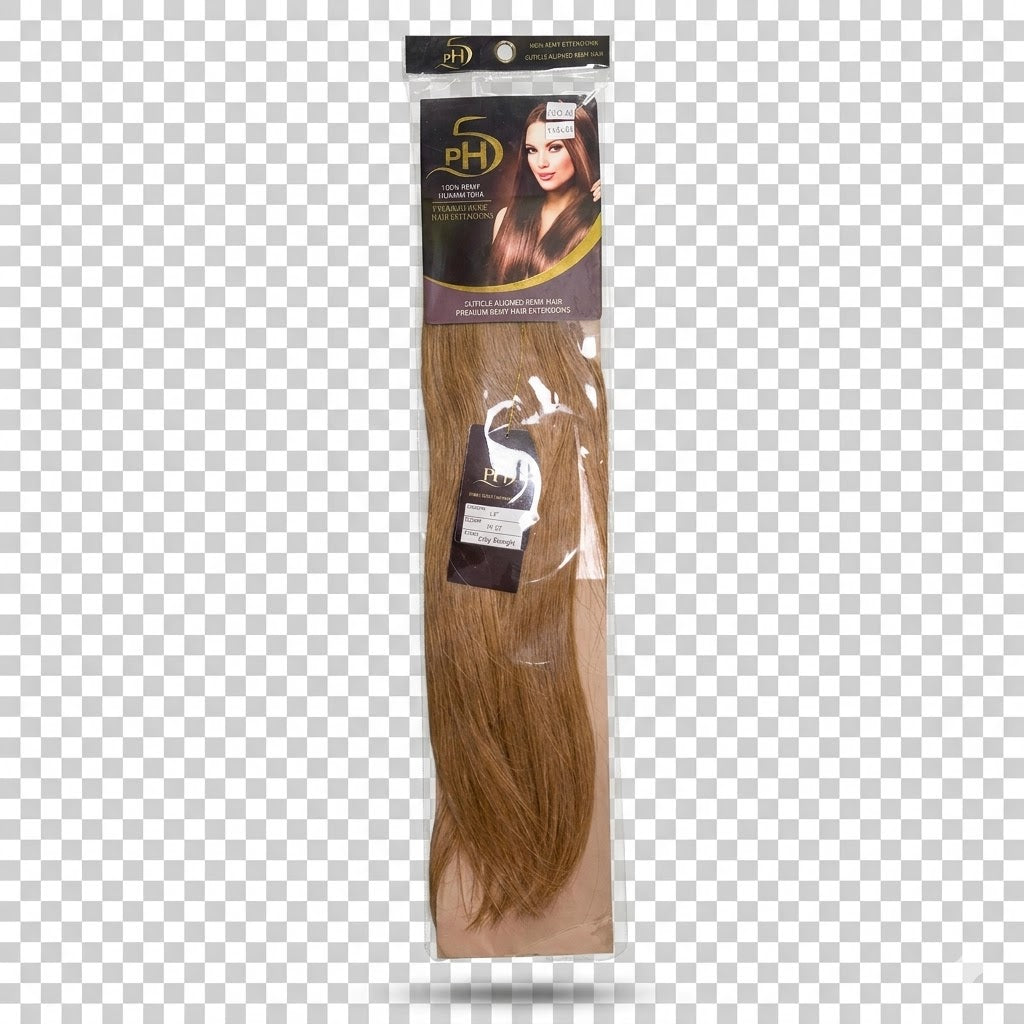 ✨ PH5 Silky Straight 18” Color #F6/27 – Extensiones Premium 100% Cabello Humano Remy ✨