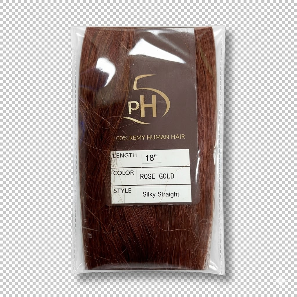✨ PH5 Silky Straight 18” Color #F27/613 – Extensiones Premium 100% Cabello Humano Remy ✨ (Copy)
