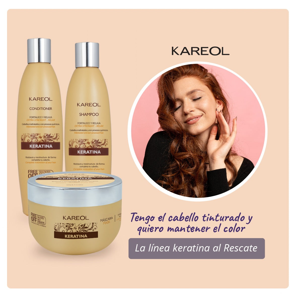 KAREOL KERATINA SHAMPOO 33.8OZ 382011000