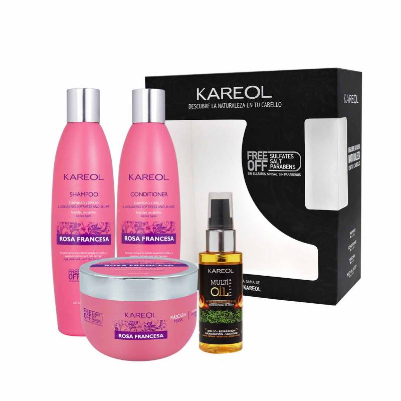 KAREOL ROSA FRANCESA KIT DE MANTENIMIENTO 4PC PK3830203