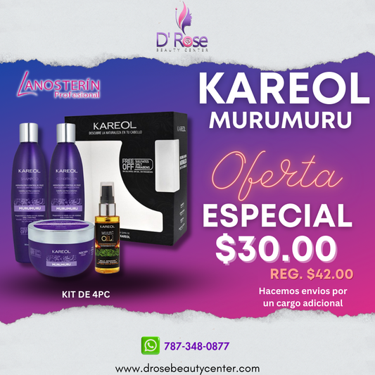 KAREOL MURUMURU KIT DE MANTENIMIENTO 4PC PK3850203