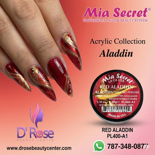 🔴✨ Red Aladdin – Acrílico Profesional de Alto Impacto | PL400-A1 (1/4 oz) ✨🔴