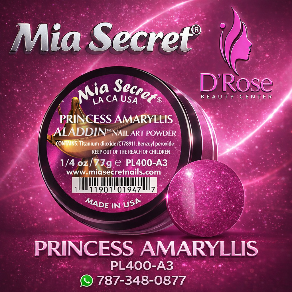 💎✨ PRINCESS AMARYLLIS – Aladdin® Collection | Glitter Acrílico Profesional 1/4 oz ✨💎