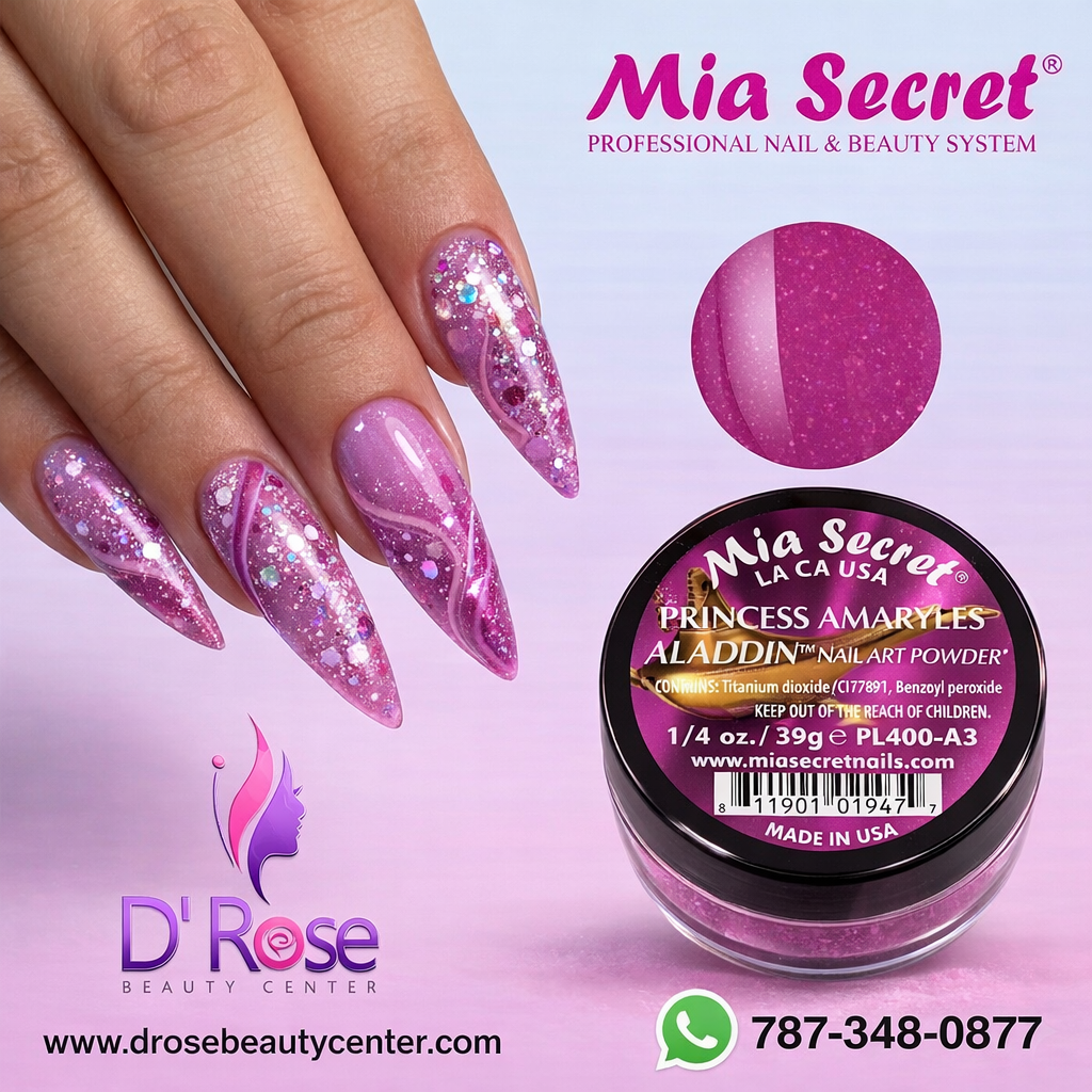 💎✨ PRINCESS AMARYLLIS – Aladdin® Collection | Glitter Acrílico Profesional 1/4 oz ✨💎