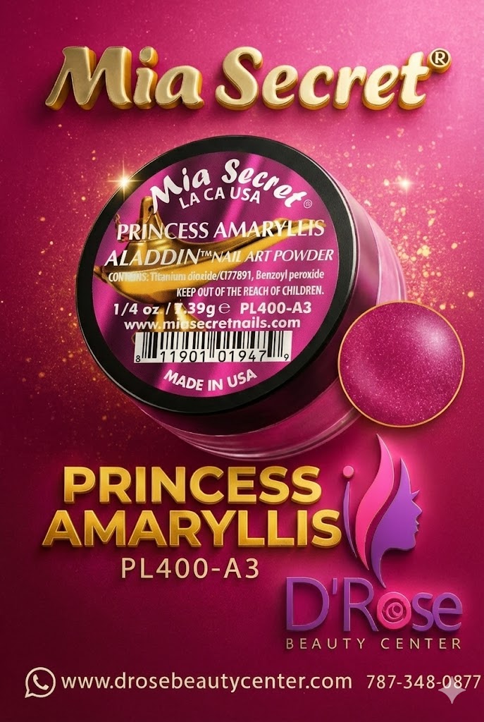 💎✨ PRINCESS AMARYLLIS – Aladdin® Collection | Glitter Acrílico Profesional 1/4 oz ✨💎