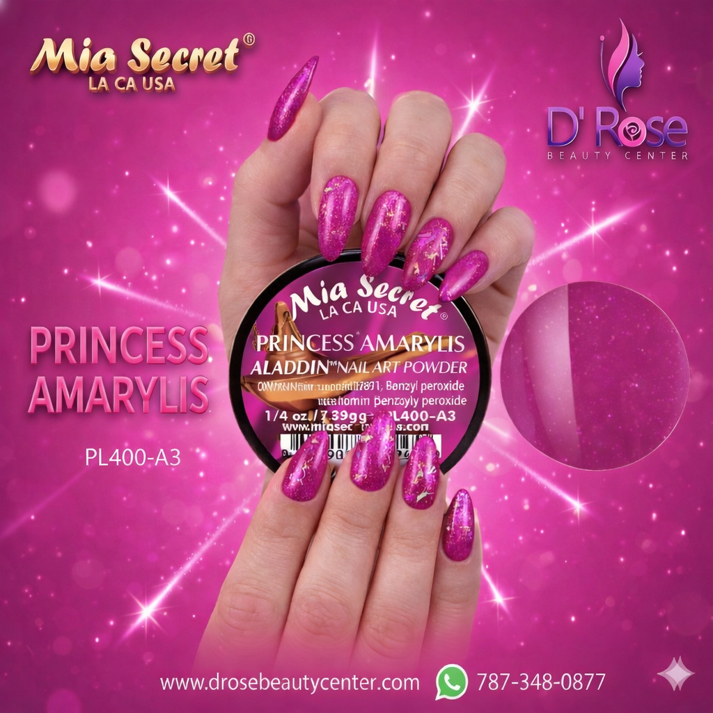 💎✨ PRINCESS AMARYLLIS – Aladdin® Collection | Glitter Acrílico Profesional 1/4 oz ✨💎