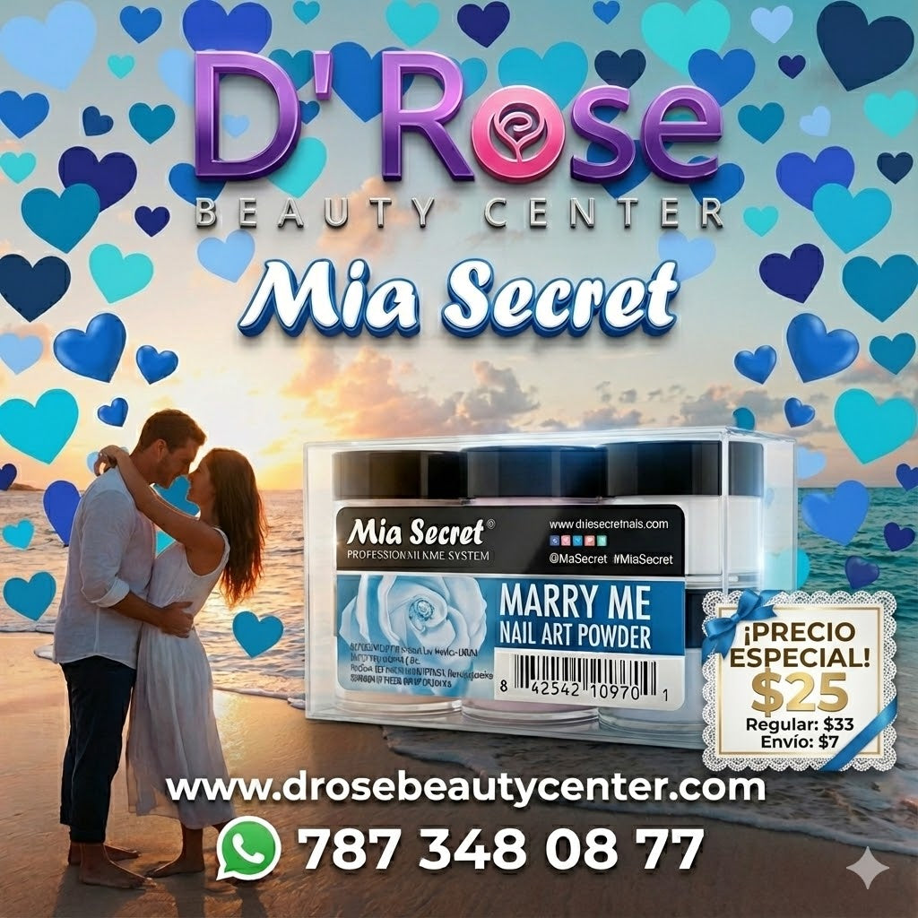 💙 MIA SECRET – BLUE LOVERS™ KIT 6PZ  Acrylic Nail Art Powder Collection | PL400-BL-MIX-6