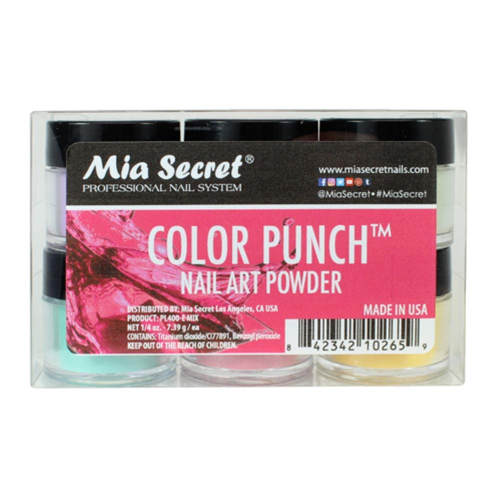 💥 MIA SECRET – COLOR PUNCH™ KIT 6 PIEZAS