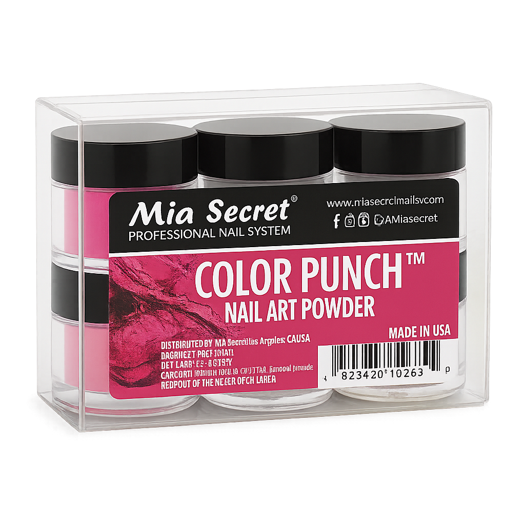 💥 MIA SECRET – COLOR PUNCH™ KIT 6 PIEZAS