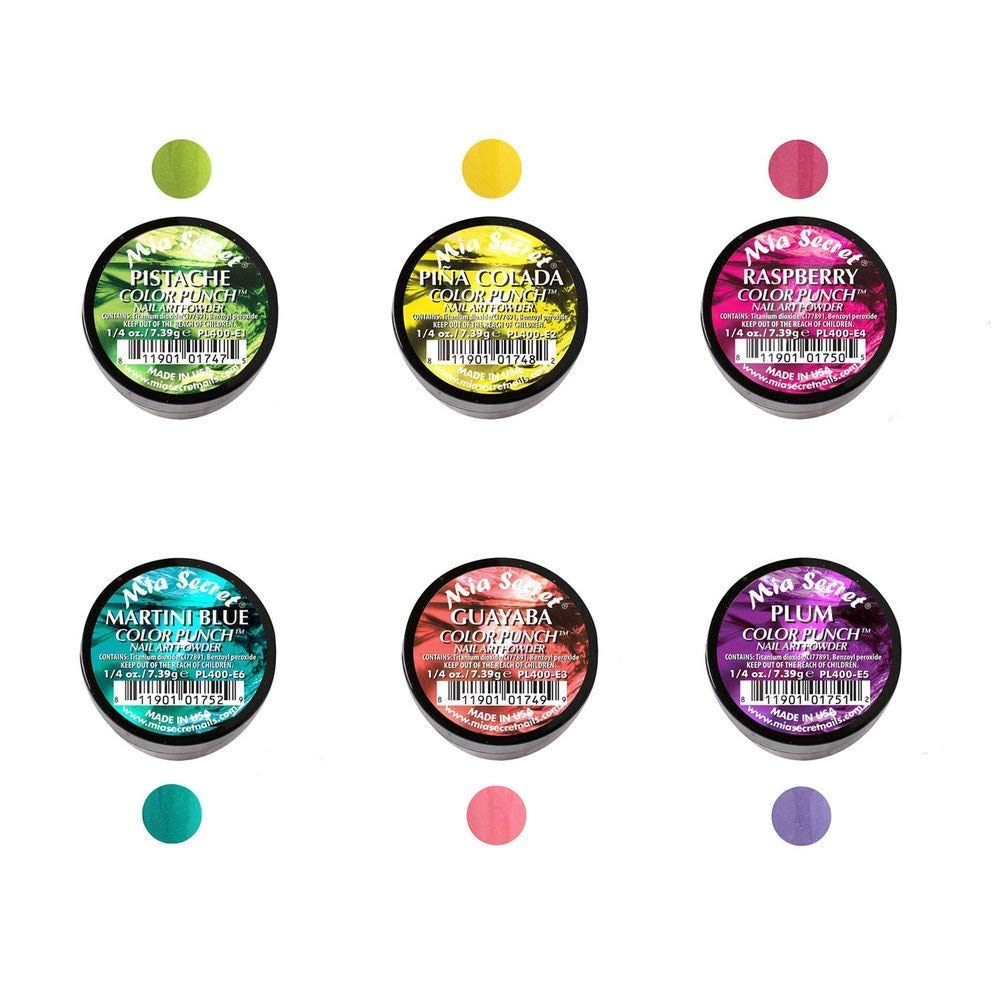 💥 MIA SECRET – COLOR PUNCH™ KIT 6 PIEZAS