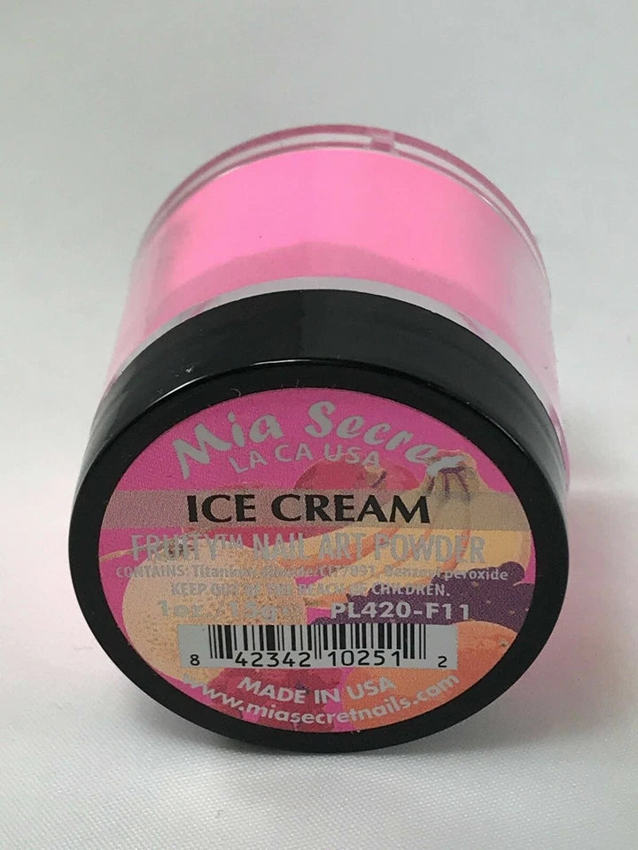 💫✨ ICE CREAM– FRUITY® Collection 1/4OZ PL400-F11| Explosión Galáctica de Brillo Profesional ✨💫