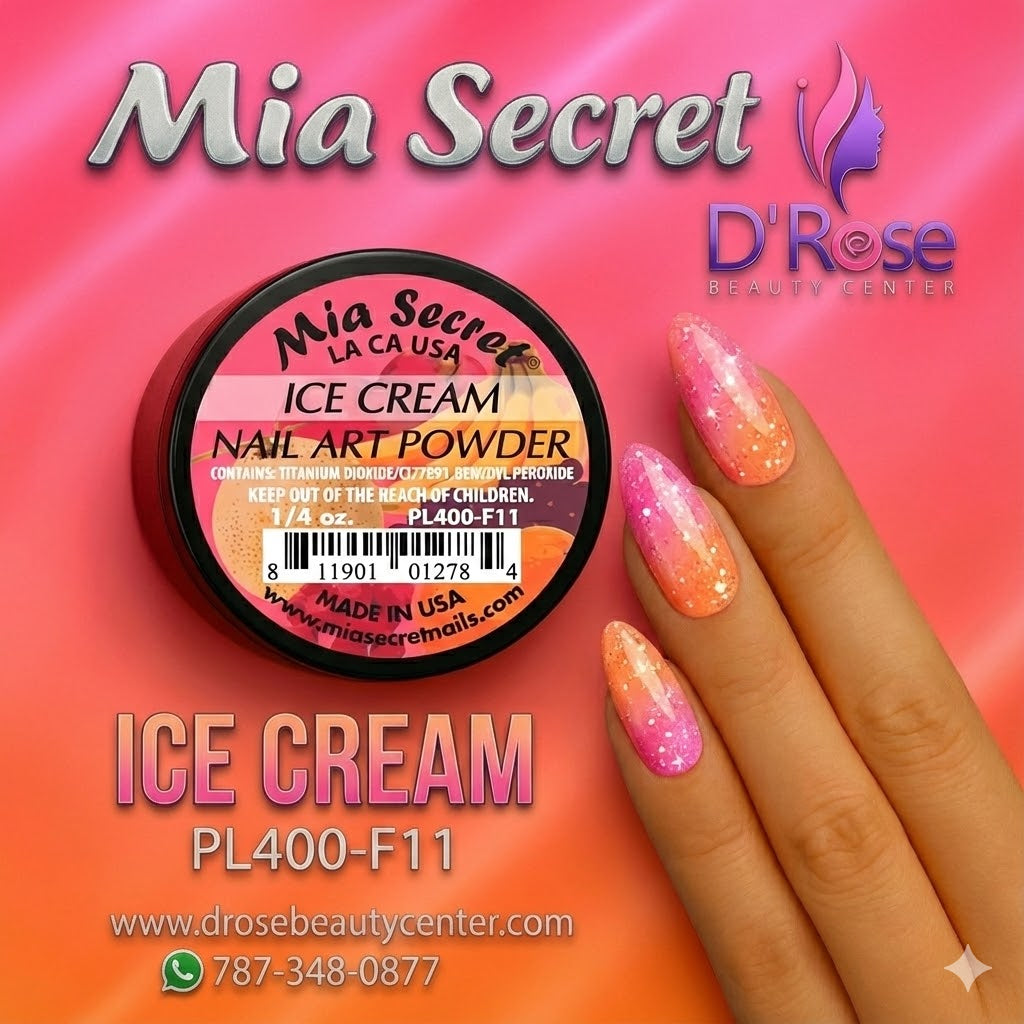 💫✨ ICE CREAM– FRUITY® Collection 1/4OZ PL400-F11| Explosión Galáctica de Brillo Profesional ✨💫