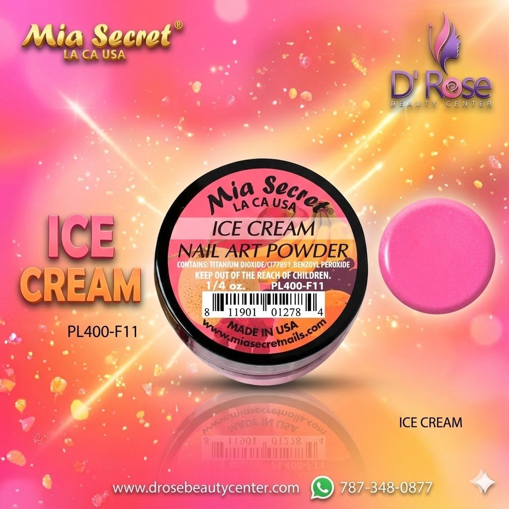 💫✨ ICE CREAM– FRUITY® Collection 1/4OZ PL400-F11| Explosión Galáctica de Brillo Profesional ✨💫