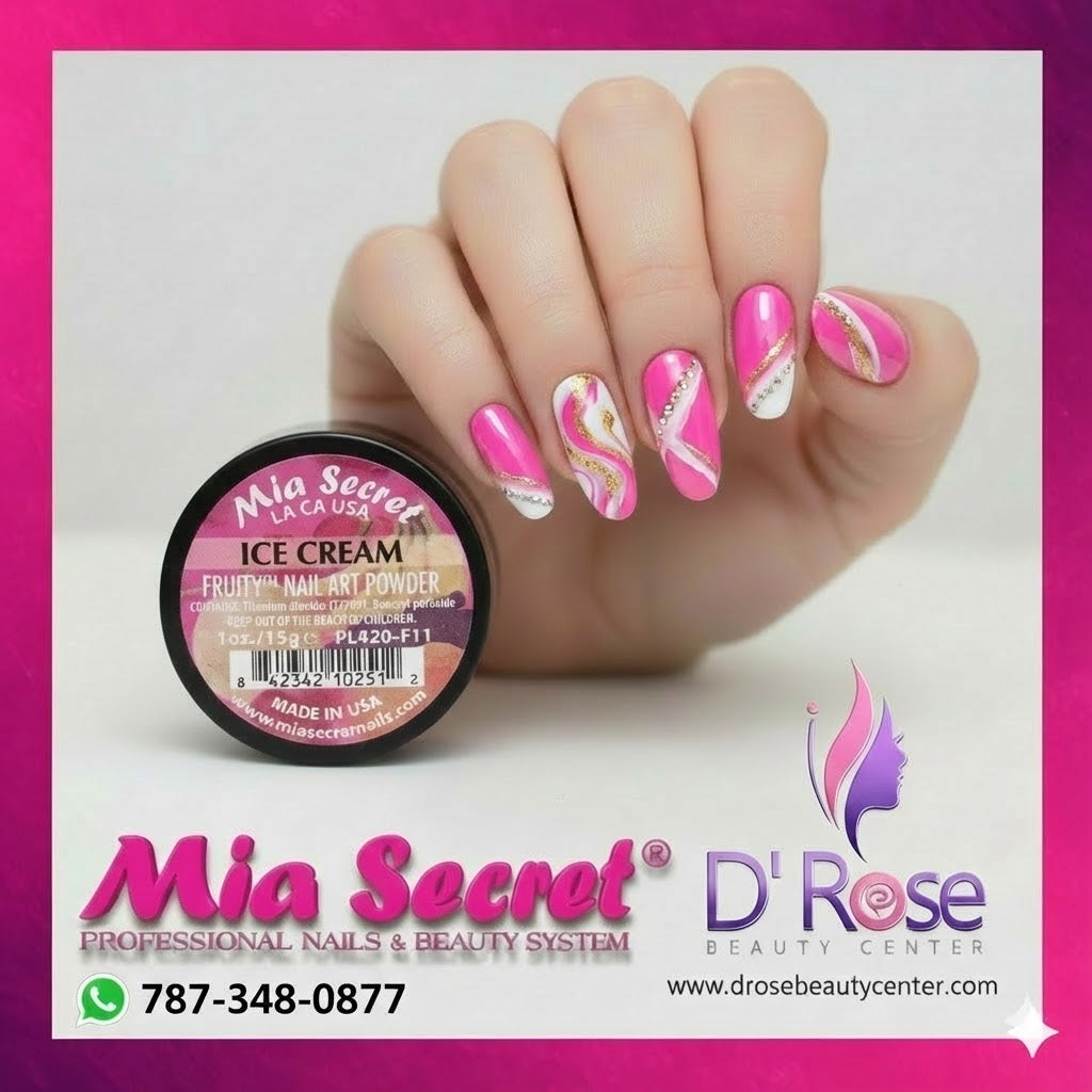 💫✨ ICE CREAM– FRUITY® Collection 1/4OZ PL400-F11| Explosión Galáctica de Brillo Profesional ✨💫