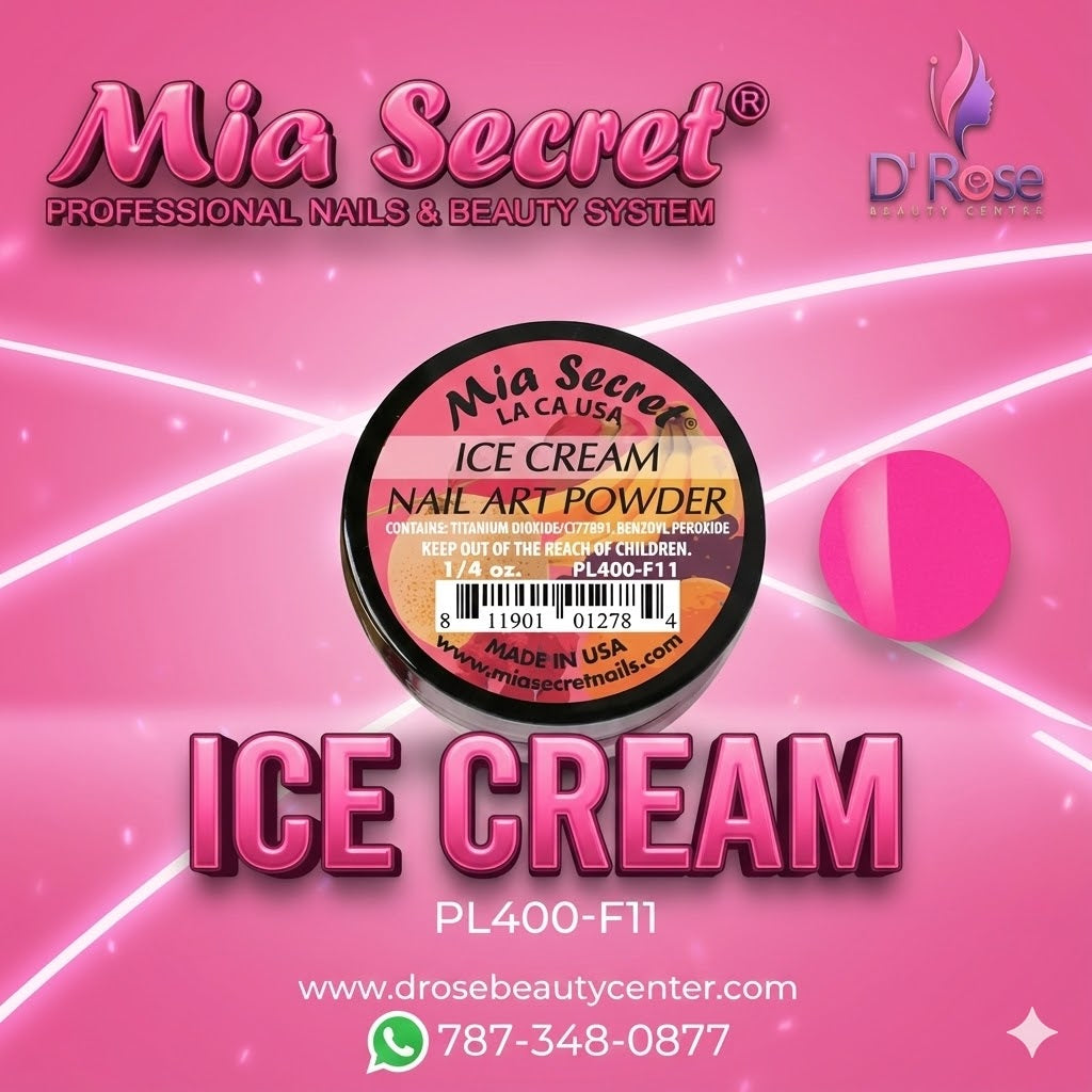 💫✨ ICE CREAM– FRUITY® Collection 1/4OZ PL400-F11| Explosión Galáctica de Brillo Profesional ✨💫