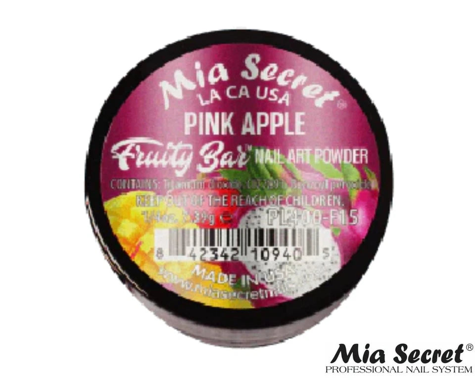 🍎💗 Mia Secret® Pink Apple – Fruity Bar Collection | Acrílico Profesional 1/4 oz (PL400-F15)