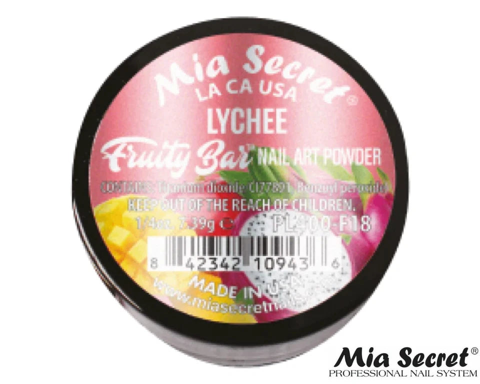 🍑✨ MIA SECRET® LYCHEE – FRUITY BAR COLLECTION | Acrílico Profesional 1/4 oz (PL400-F18)