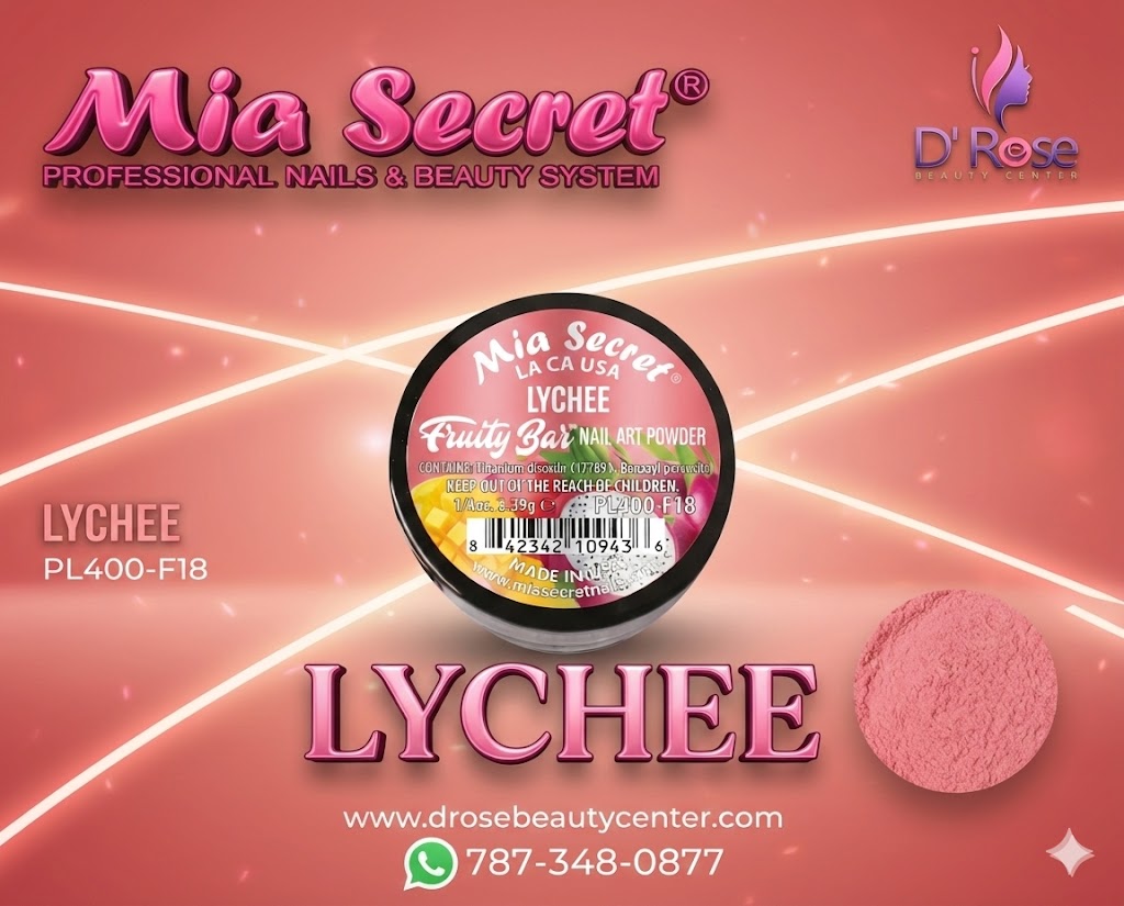 🍑✨ MIA SECRET® LYCHEE – FRUITY BAR COLLECTION | Acrílico Profesional 1/4 oz (PL400-F18)