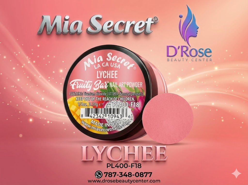 🍑✨ MIA SECRET® LYCHEE – FRUITY BAR COLLECTION | Acrílico Profesional 1/4 oz (PL400-F18)