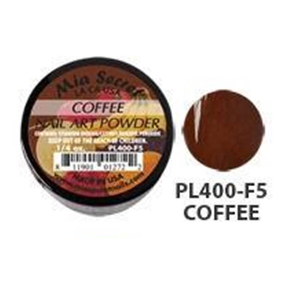 ☕✨ MIA SECRET – COFFEE PL400-F5 ✨☕ Nail Art Powder Acrílico 1/4 oz