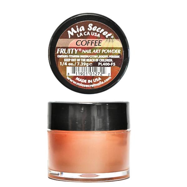 ☕✨ MIA SECRET – COFFEE PL400-F5 ✨☕ Nail Art Powder Acrílico 1/4 oz