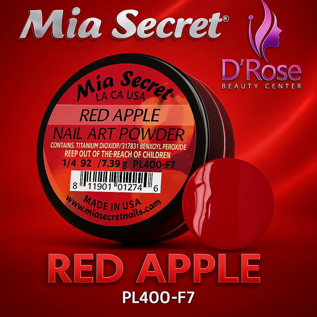 🍎 RED APPLE – Fruity Collection | Color Intenso y Profesional